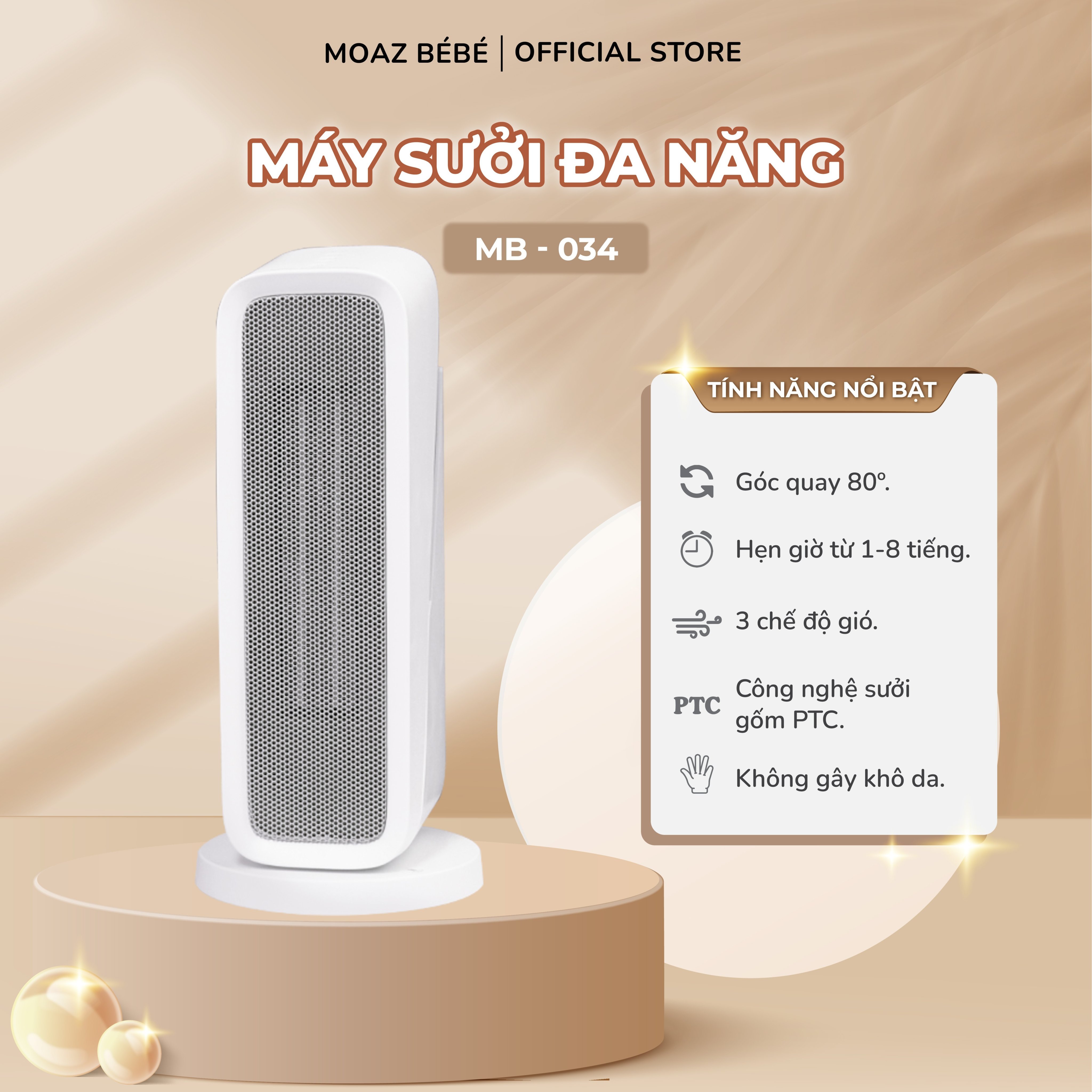 MÁY SƯỞI ĐA NĂNG MOAZ BÉBÉ MB034 - HÀNG CHÍNH HÃNG