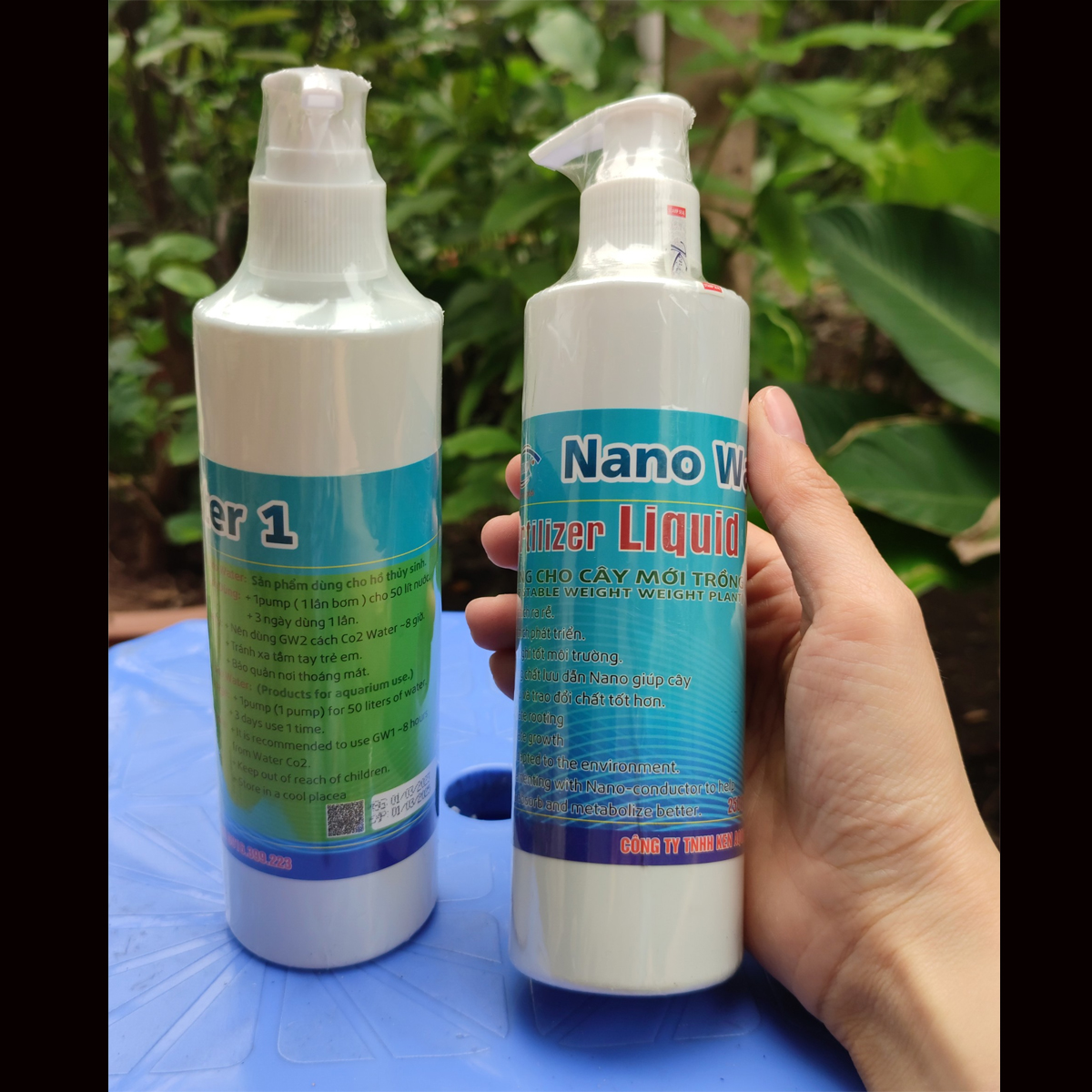 Phân nước thủy sinh cho cây mới trồng Nano Water 250ML cao cấp
