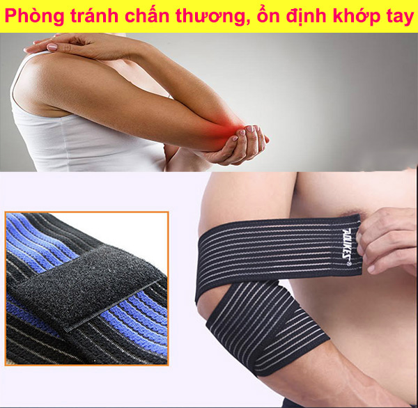 Băng Quấn Bảo Vệ Khủy Tay Thể Thao Aolikes (1 Đôi)