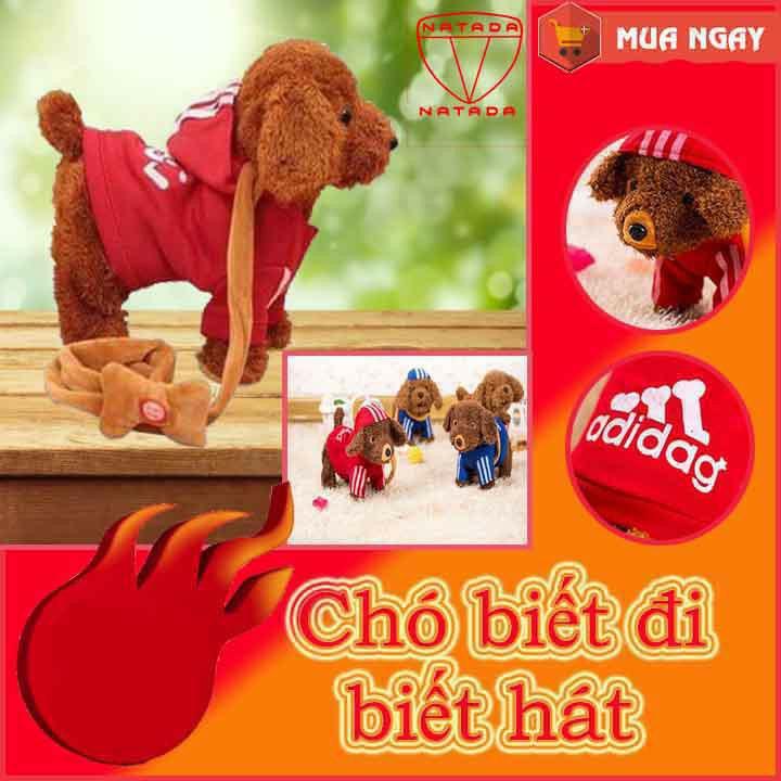 Chú chó lông xù mini biết đi, biết hát, biết lắc mông cực Cute cho bé yêu, đặt biệt hát tới 260 bài hát Tiếng Việt
