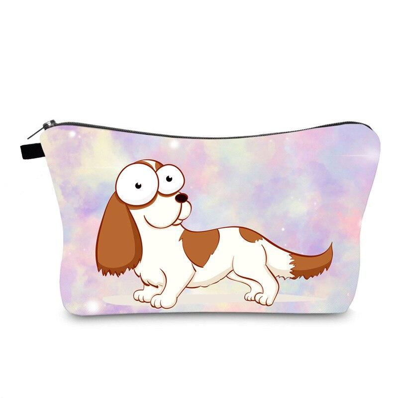 Waterproof makeup bag Corji digital soft handle and multifunctional travel storage bag Women Beauty Storage and organization