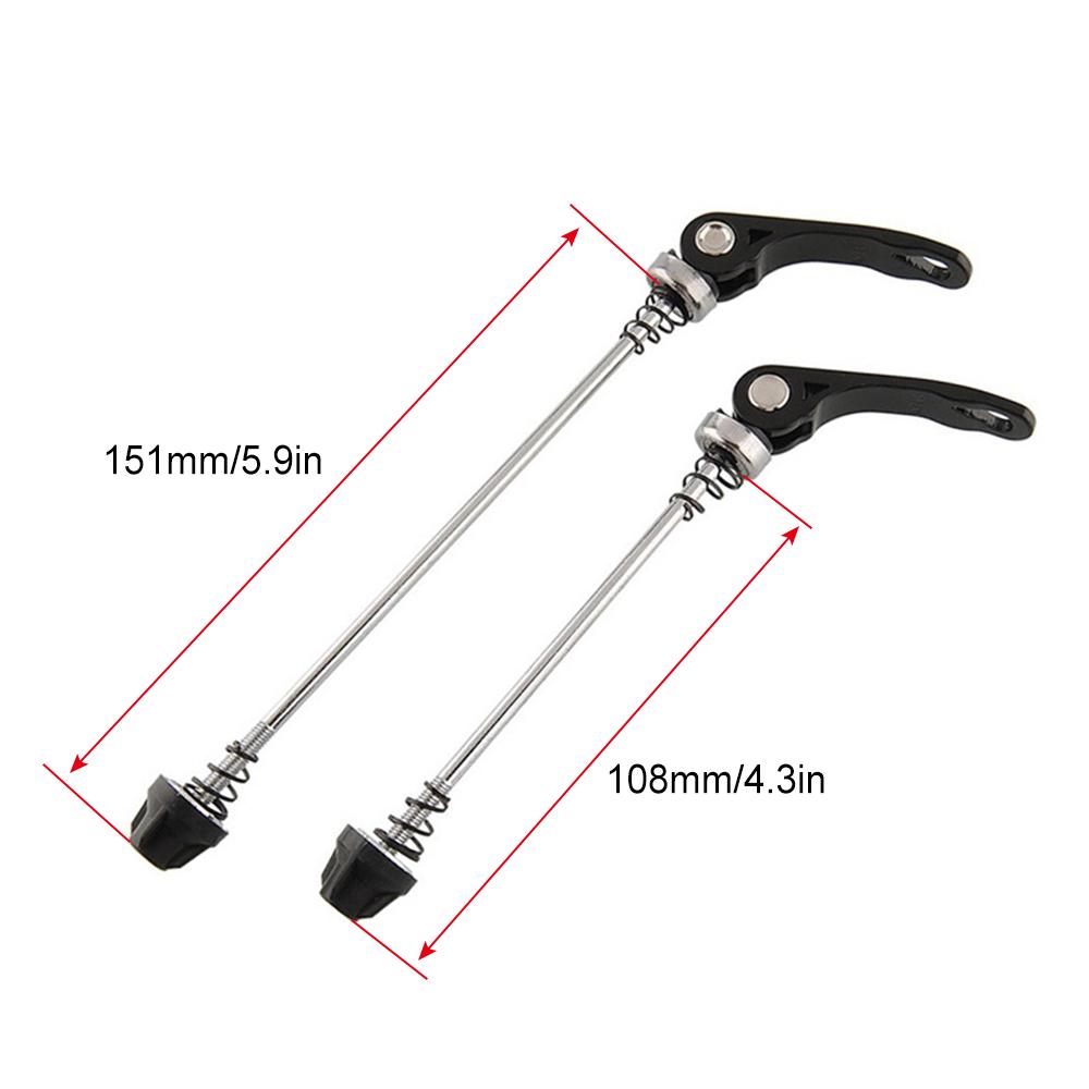 Bộ xiên nhả nhanh phía trước và phía sau cho xe đạp leo núi