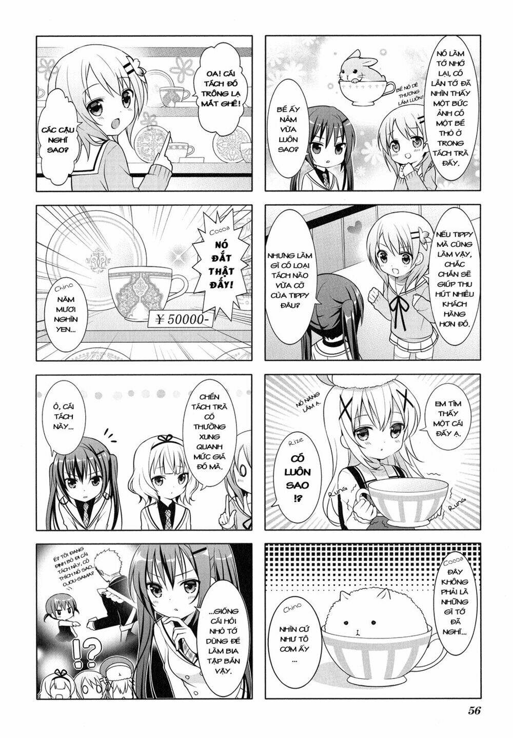 gochuumon wa usagi desuka? [4-koma] chapter 6 7