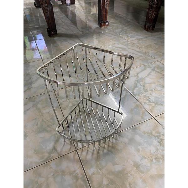 Kệ Góc Lan INOX 304 bóng