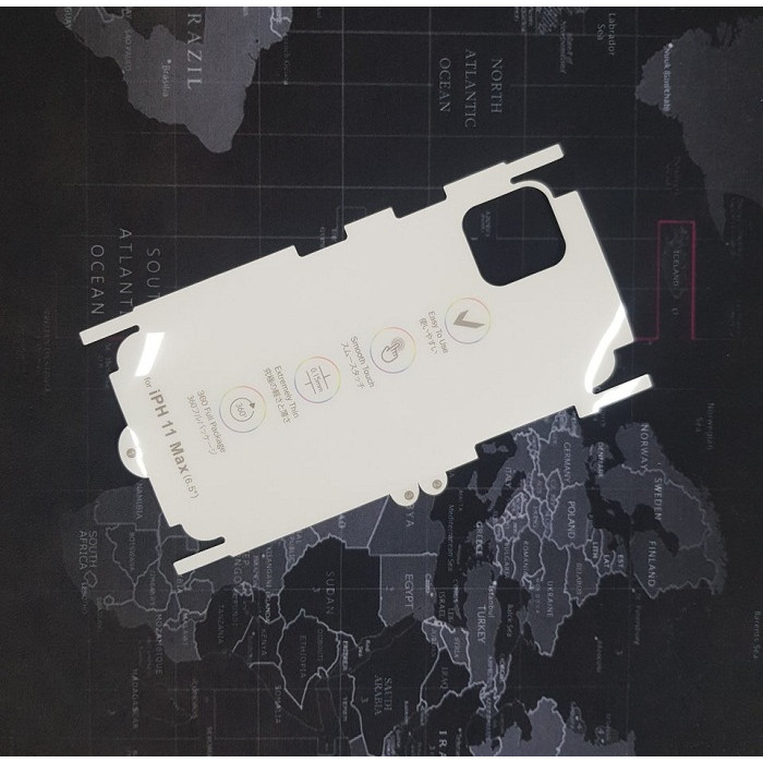 Tấm dán lưng viền trong suốt PPF dành cho iPhone 11 Pro Max