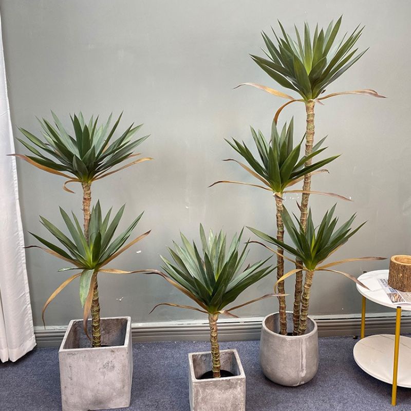 Cây dứa Nam Phi giả - Size từ 100cm đến 160cm - Cây giả, hoa lụa Decor trang trí nhà cửa
