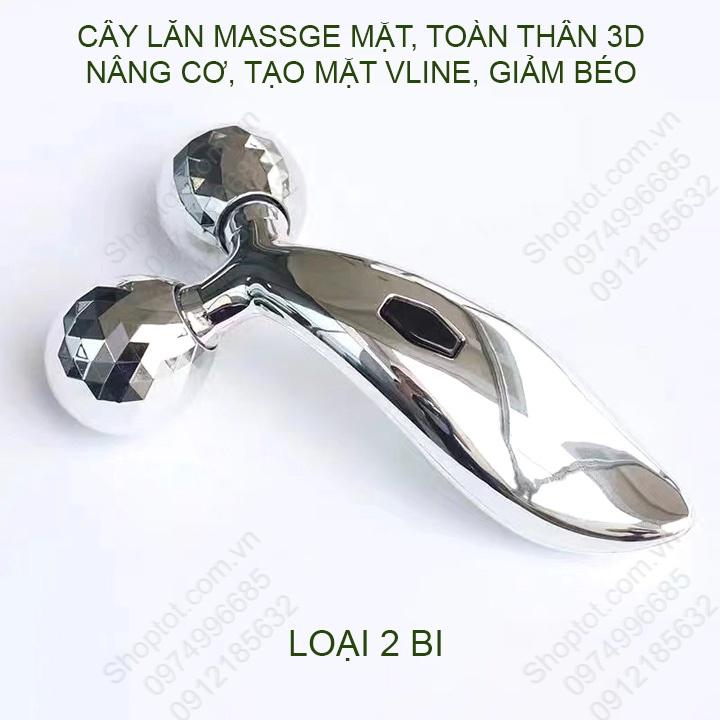 Dụng cụ lăn massge mặt, toàn thân 3D, tạo mặt Vline, săn chắc cơ, giảm mỡ