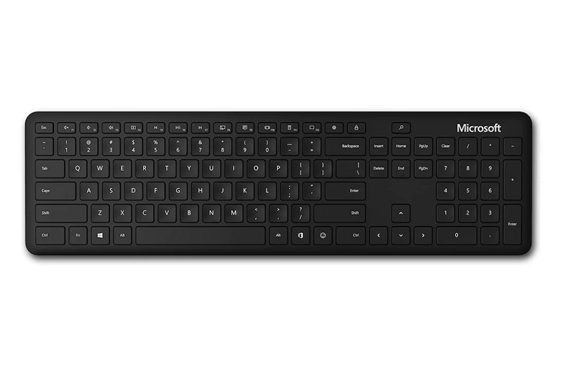 Bàn phím không dây Microsoft Bluetooth Keyboard ( QSZ-00017 ) - Hàng Chính Hãng