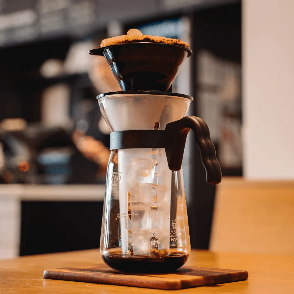 Bình pha cà phê nóng, lạnh Hario V60 2in1
