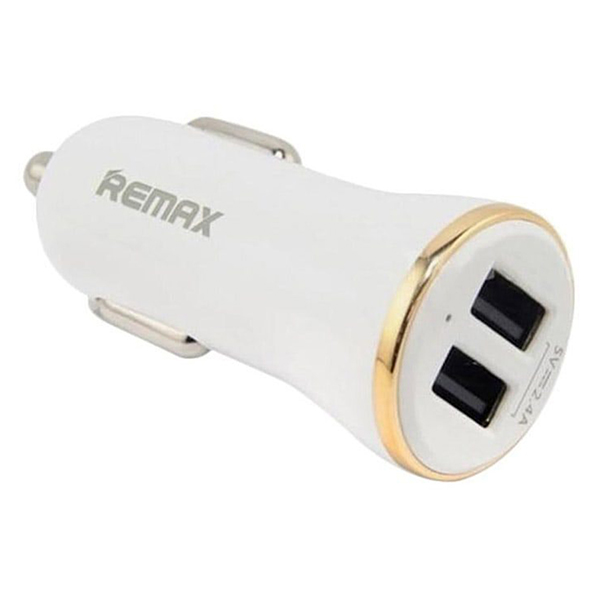 Sạc Ô Tô 2 Cổng USB Remax Dolfin RCC-206 (Màu Ngẫu Nhiên) - Hàng Chính Hãng