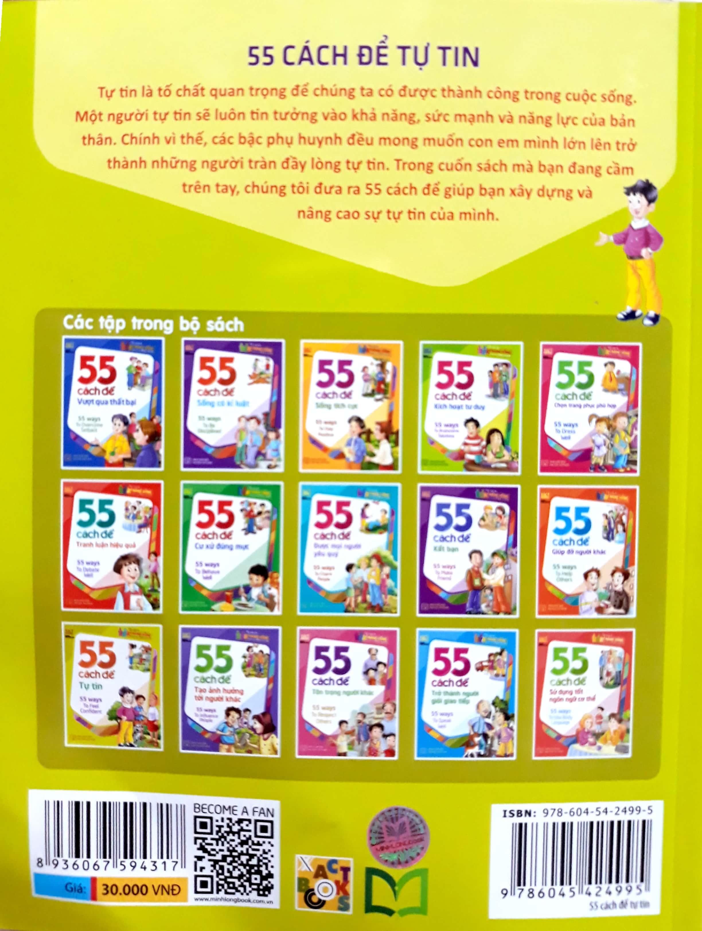 Sách 55 Cách Để Tự Tin