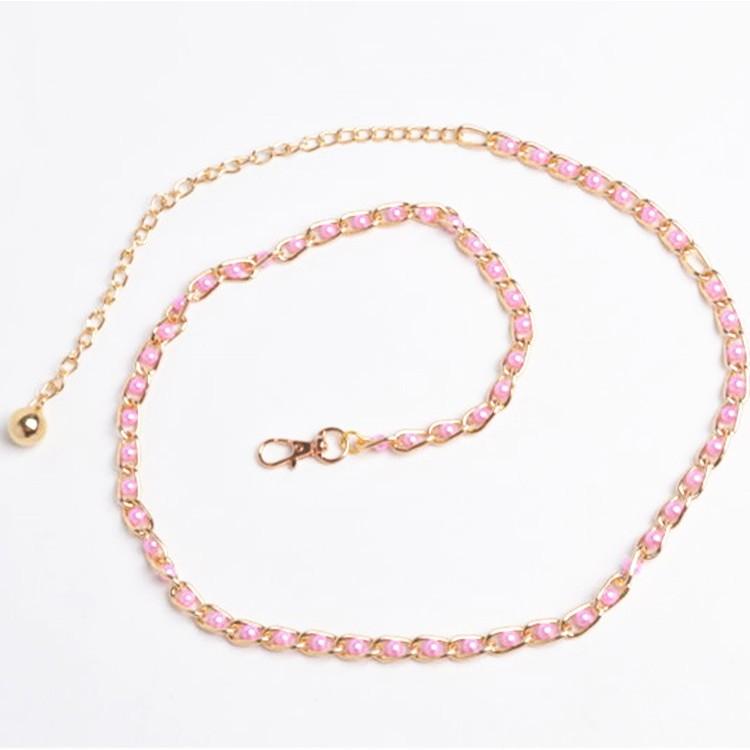 Thắt lưng - Đai váy - đai áo chuỗi ngọc dễ thương