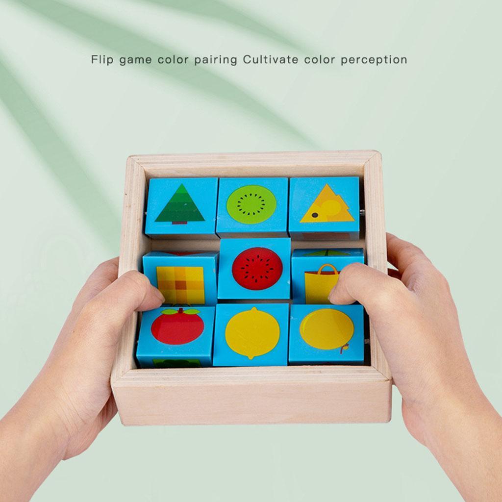 Game Building Blocks Toy Rotating for Kids Children