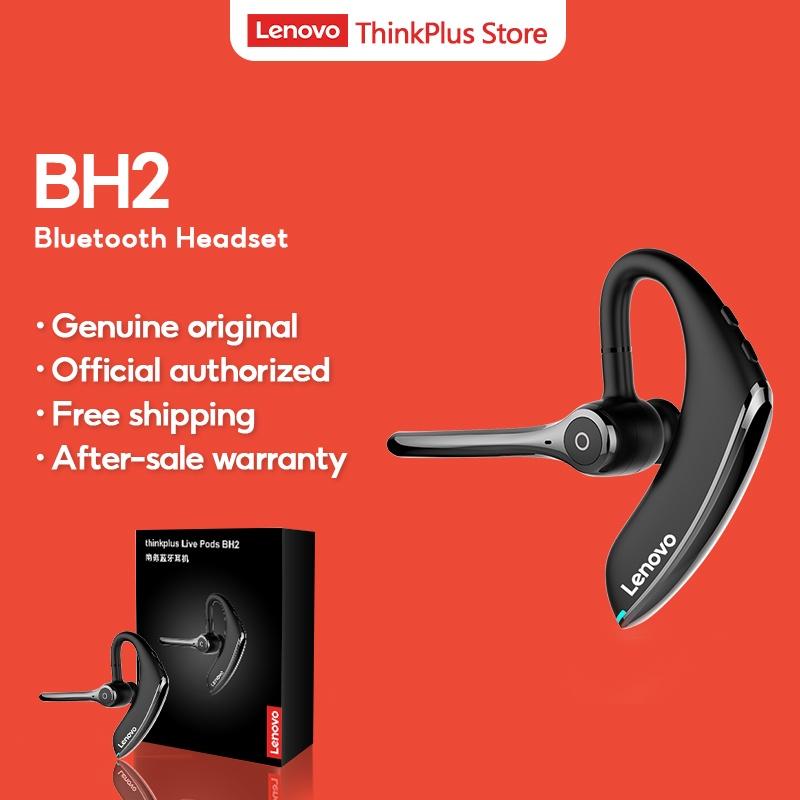 Tai nghe không dây LENOVO BH2 âm thanh nổi giảm tiếng ồn chống thấm với micrô tuổi thọ pin siêu dài Bluetooth 5.2-Hàng chính hãng