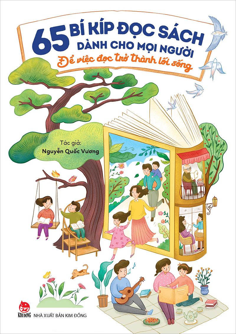 Kim Đồng - 65 bí kíp đọc sách dành cho mọi người - Để việc đọc trở thành lối sống