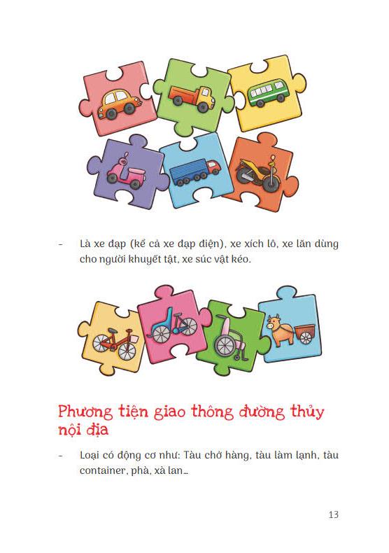 15 Bí Kíp Giúp Tớ An Toàn - Cẩm Nang Giao Thông An Toàn (Dành Cho Lứa Tuổi 6+)