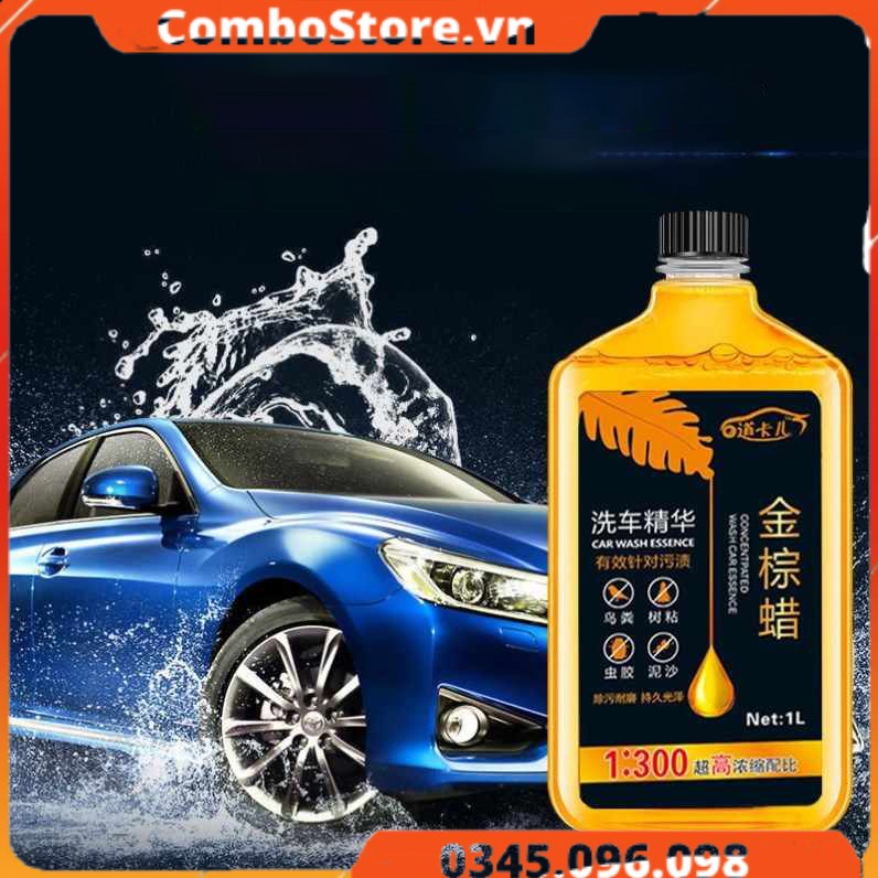 Dung dịch rửa xe đậm đặc – Nước rửa xe tạo độ bóng sơn xe