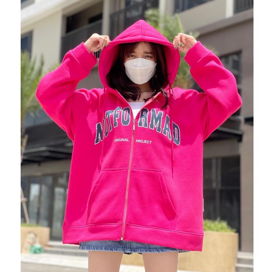 Áo khoác nỉ bông Hoodie zip Notf nam nữ Unisex ( Ảnh Thật/ Có Sẵn) Vuasivuare