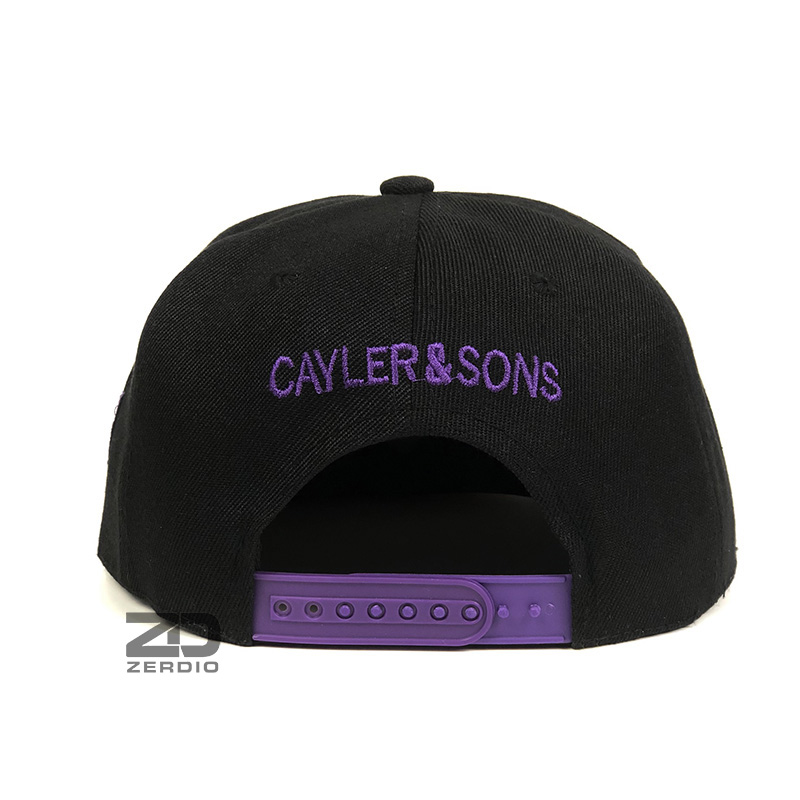 Nón Snapback hiphop nam nữ màu đen phong cách thời trang cá tính