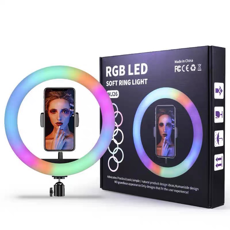 ĐÈN LIVESTREAM RGB LED NHIỀU MÀU BÁN HÀNG