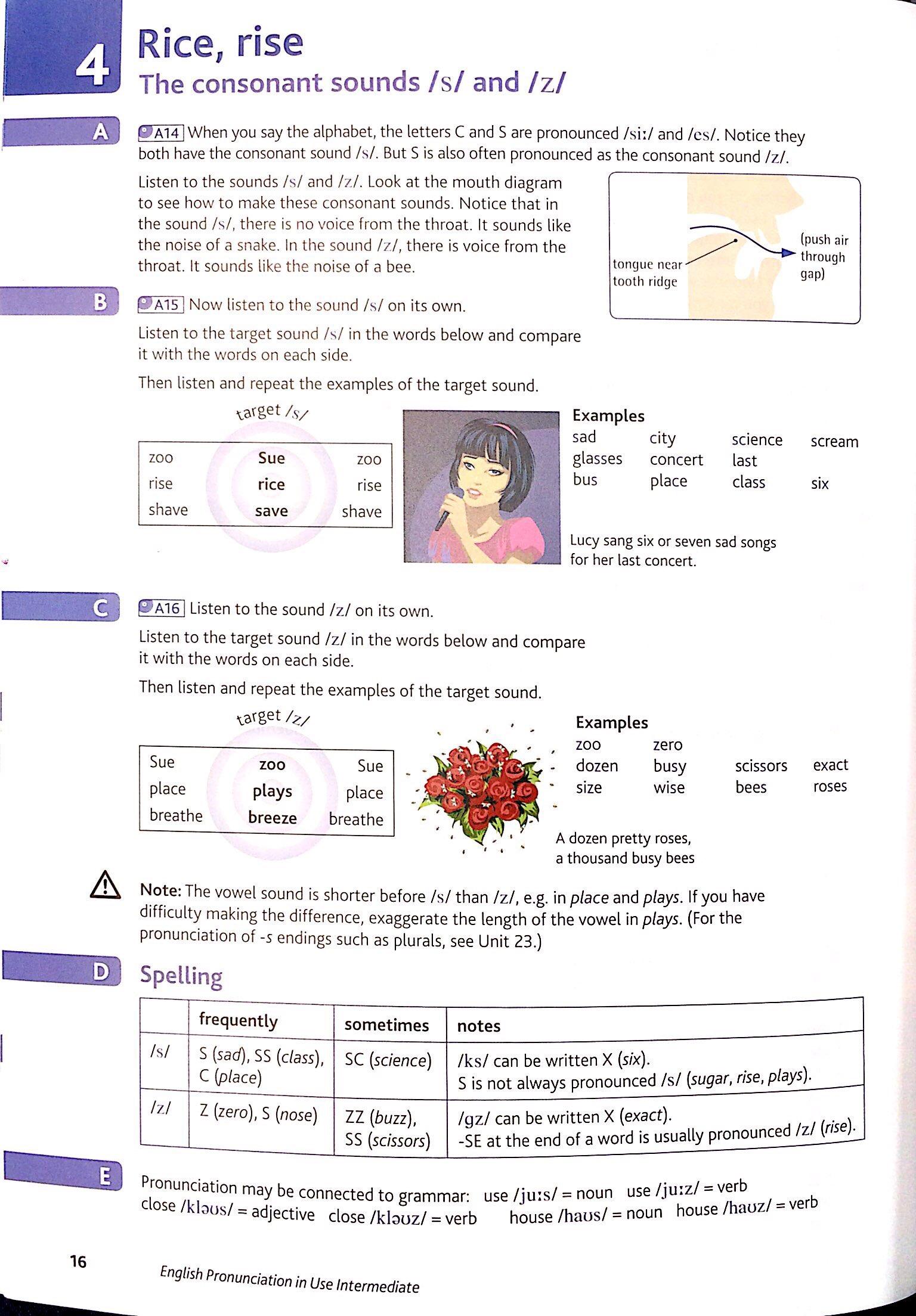English Pronunciation in Use Int Bk w Ans &amp; d/l Audio