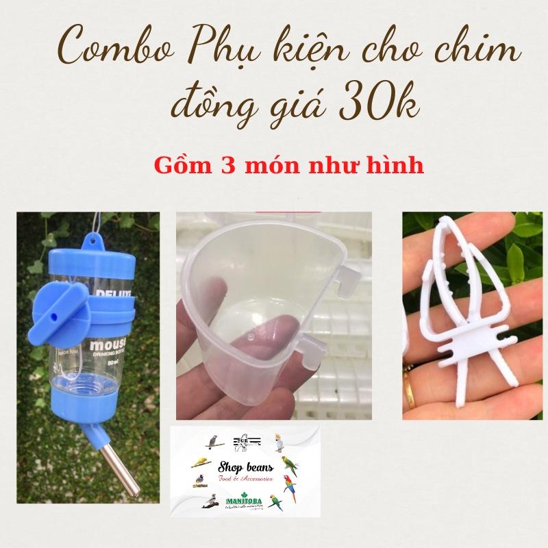 Combo phụ kiện cho chim