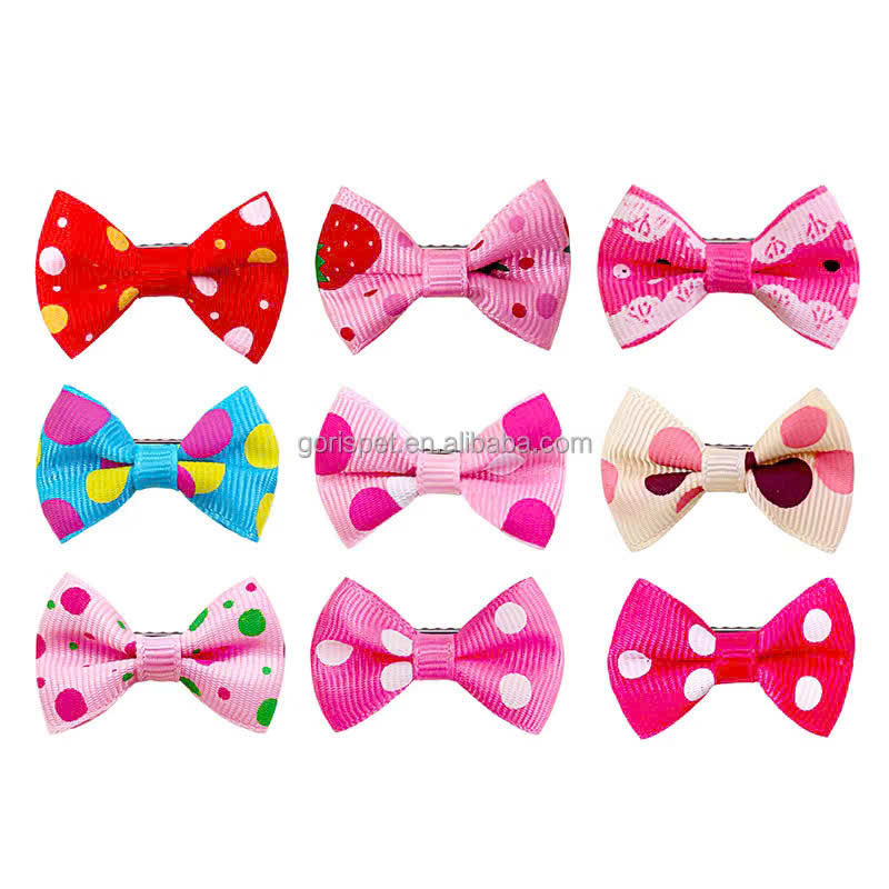 NƠ KẸP TÓC CÀI TÓC THỜI TRANG DỄ THƯƠNG CHO THÚ CƯNG CHÓ MÈO