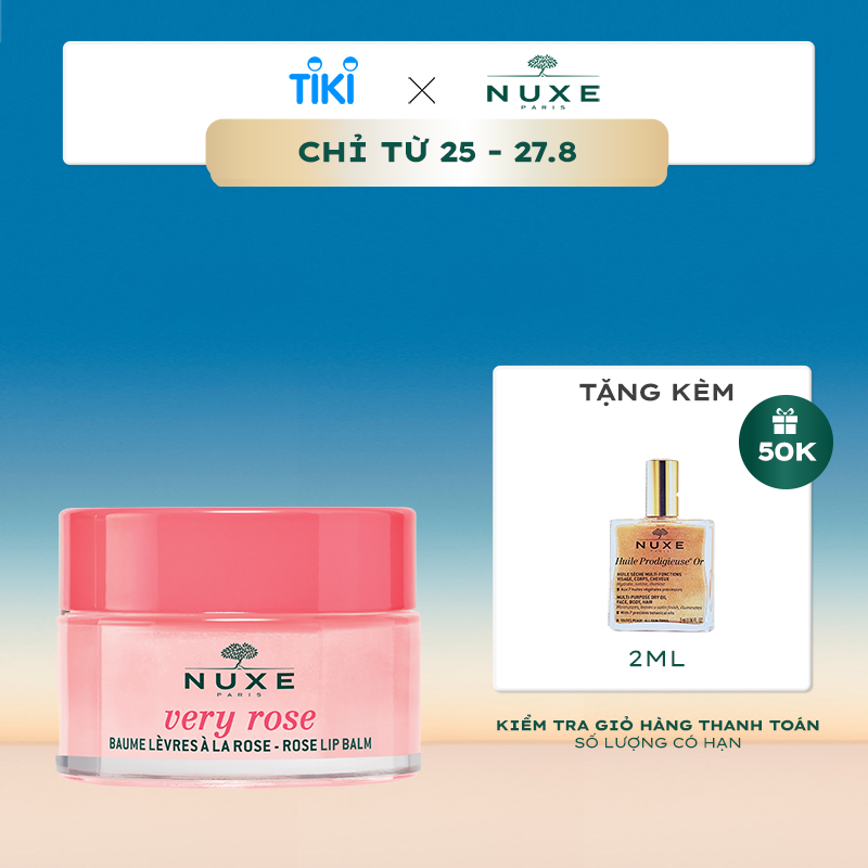 Sáp dưỡng môi Nuxe Very Rose 15g