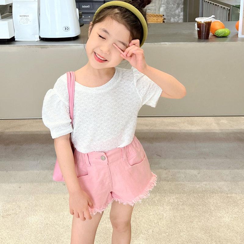 CV10 Size90-130 quần jean short bé gái Thời trang trẻ Em hàng quảng châu