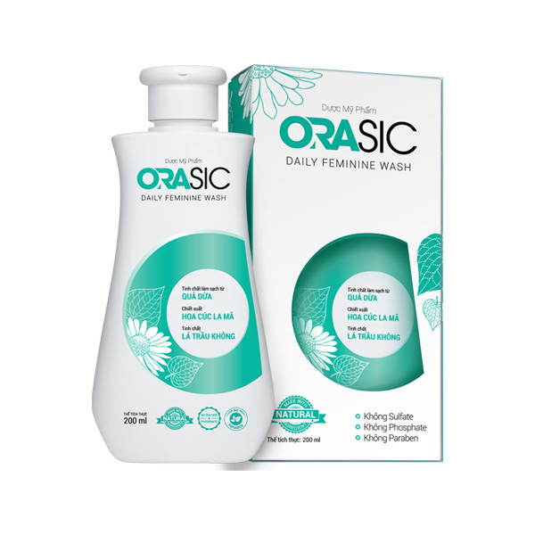 Dung dịch vệ sinh hằng ngày Orasic 200ml