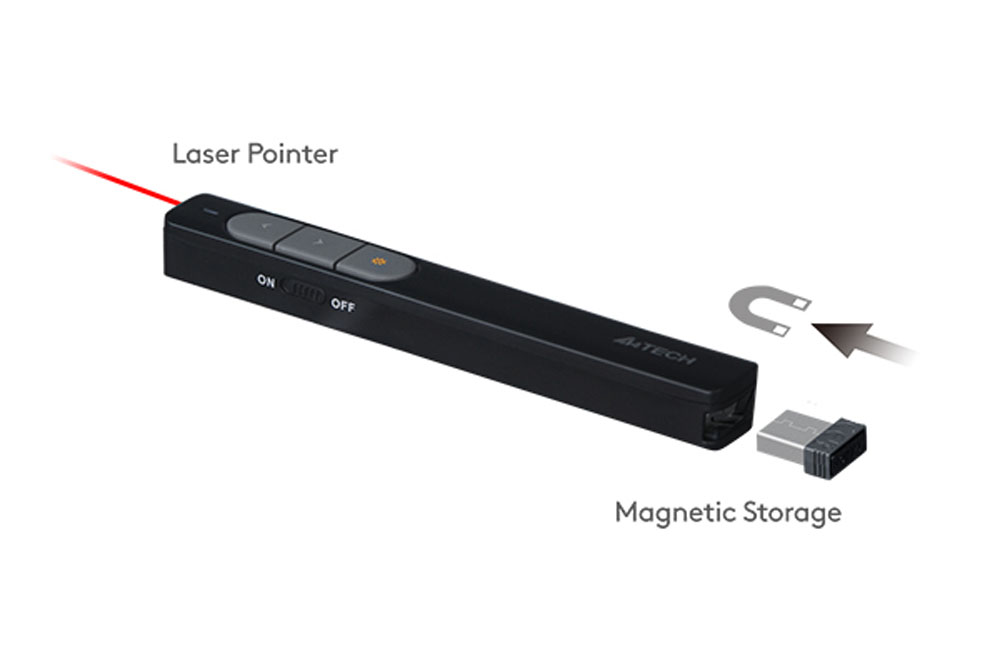 Bút trình chiếu laser A4Tech LP15  - Hàng Chính Hãng