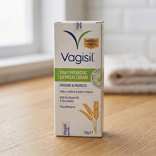 Kem dưỡng làm dịu vùng kín Vagisil Soothing Oatmeal Cream (30g) - Hàng chính hãng