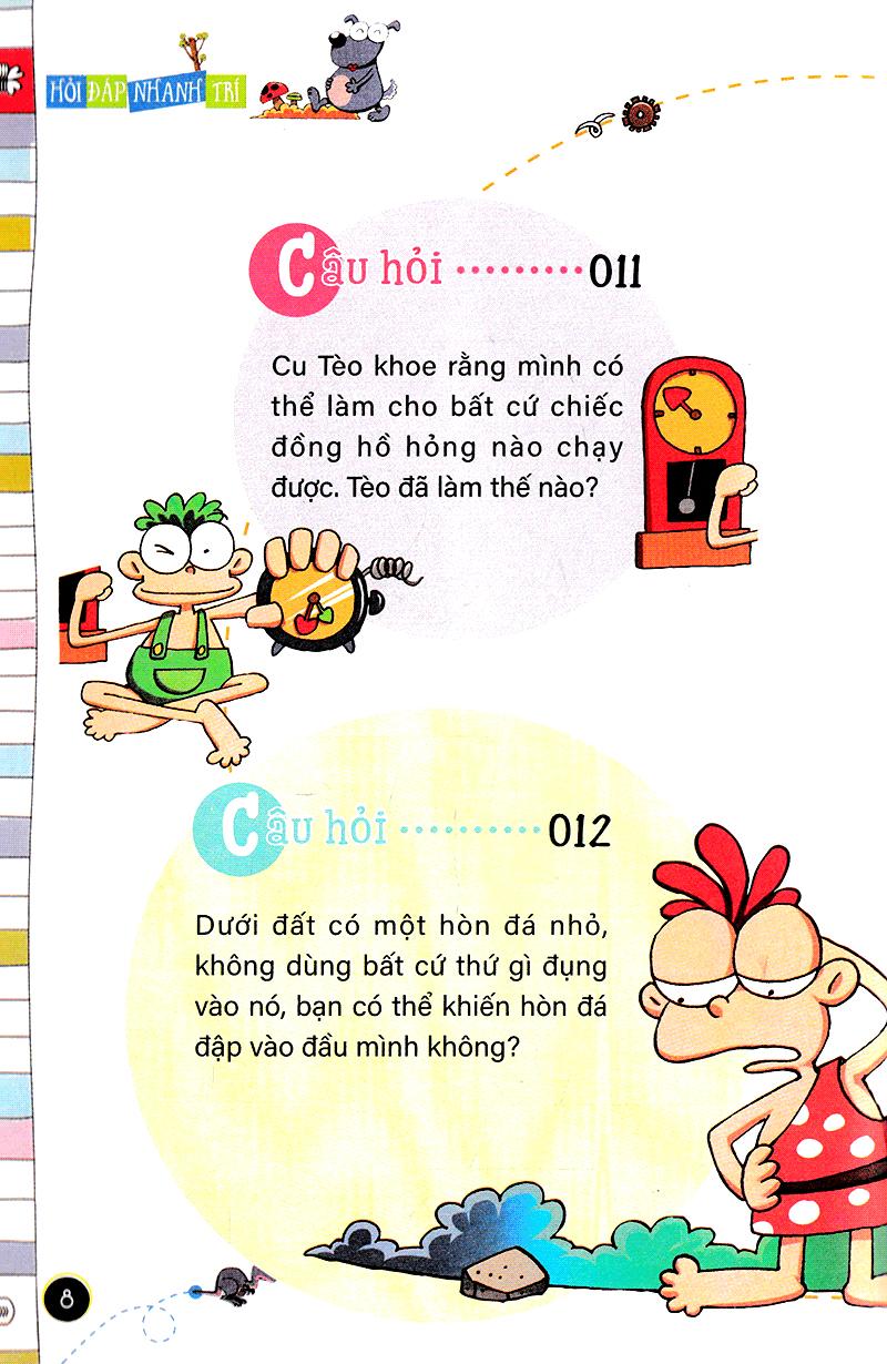 Hỏi Đáp Nhanh Trí - Câu Đố Xoắn Não