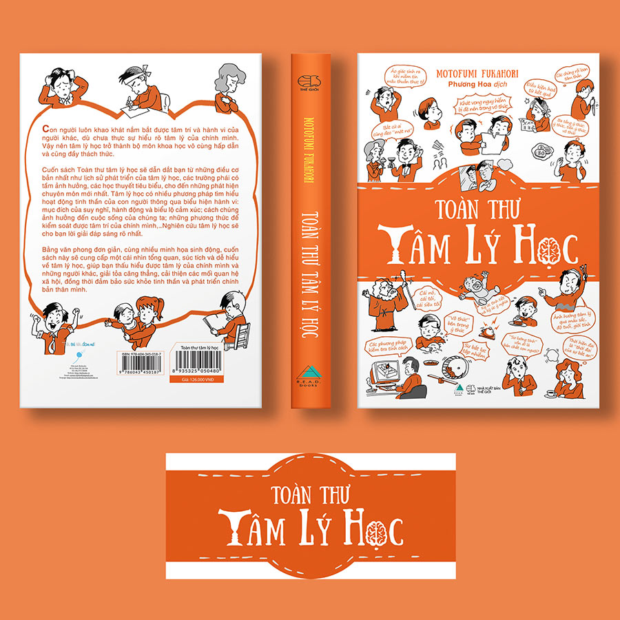 Toàn Thư Tâm Lý Học (Tặng Kèm Bookmark)