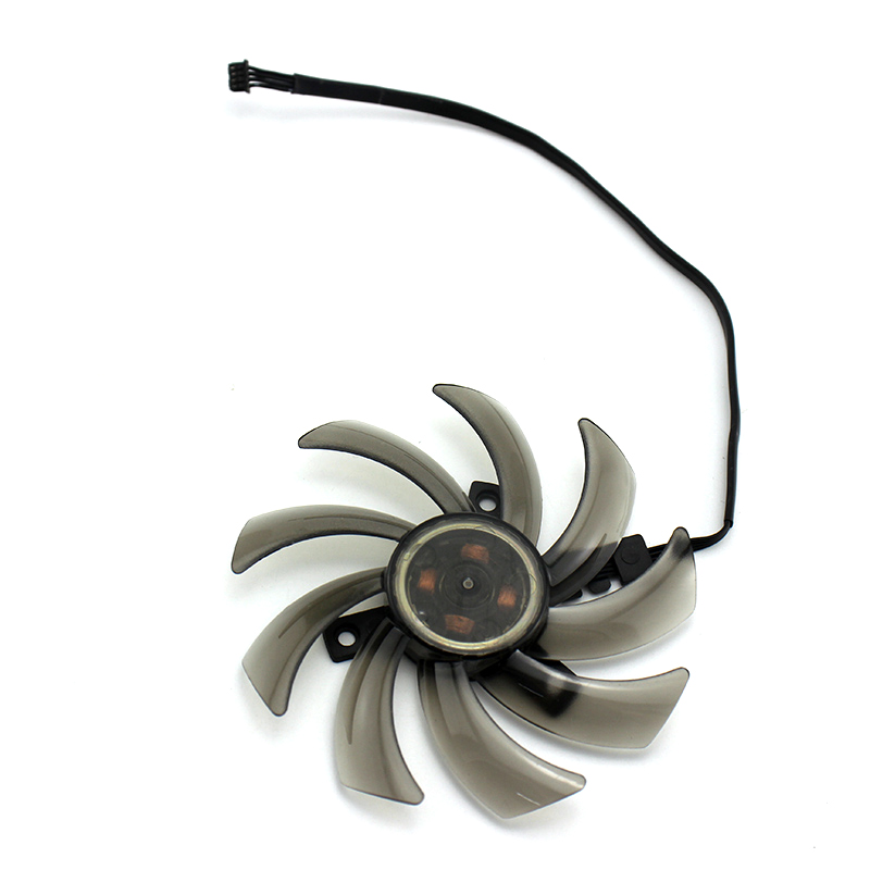 87MM 2PCS 4PIN GA91S2U RTX 2080 Cooling Fan For PALIT GeForce RTX 2080 Dual Graphics Video card DC12V 0.40A