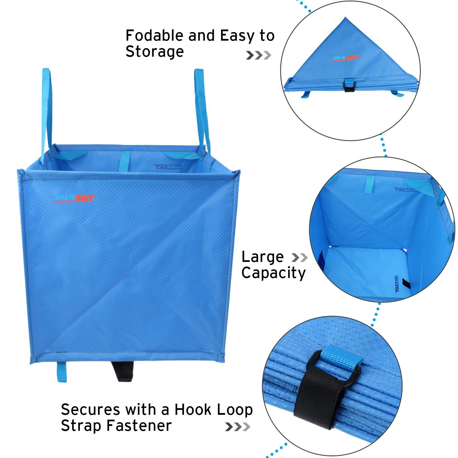 2 Pieces Folding Climbing Arborist Throw Line Throw Weight Bag Storage Cube