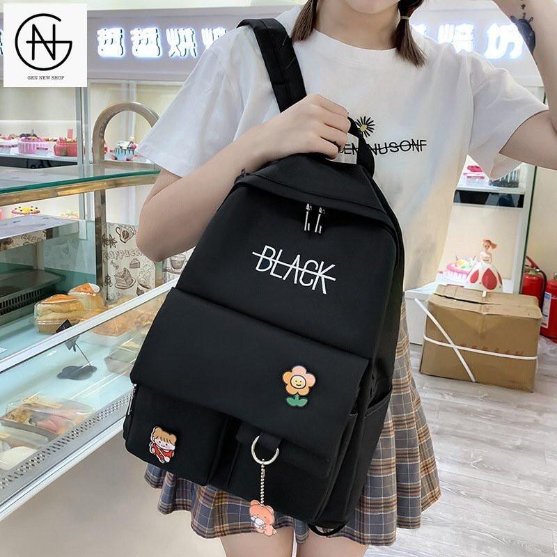Combo Balo Thời Trang Nam Nữ Giá Rẻ Dành Cho Học Sinh Set 01