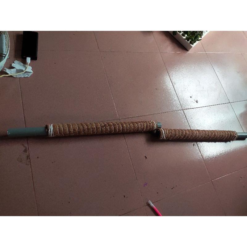 Trụ cây dây leo sơ dừa. lõi gỗ, sợi cotton 65-130cm