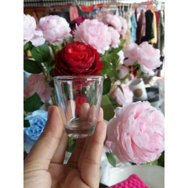 Hộp 12 ly uống rượu - chén mắt trâu thủy tinh chịu nhiệt và chống va đập tốt