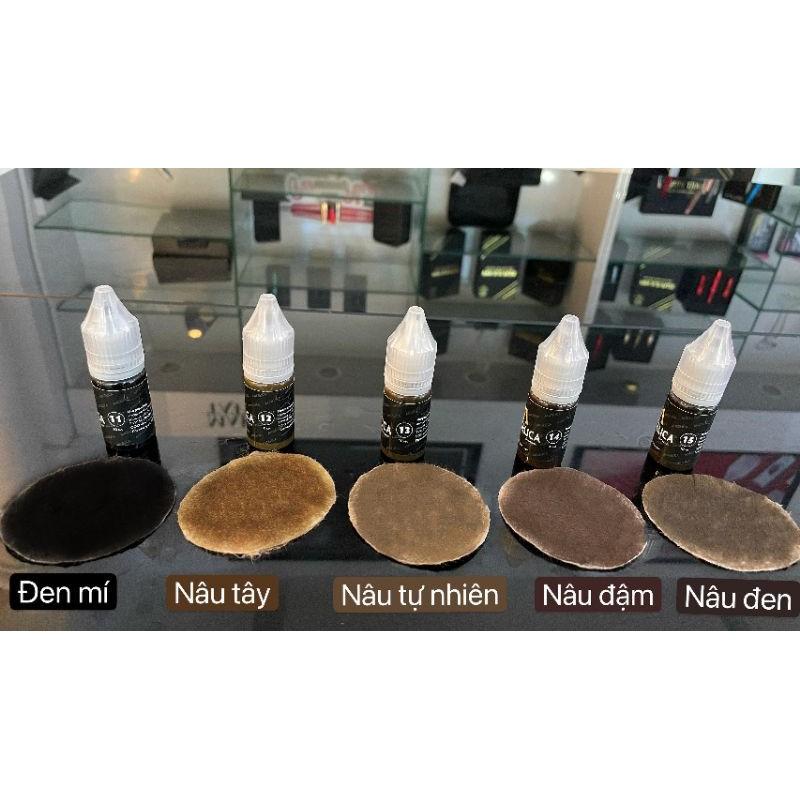 Mực môi mày mí Angelica chai bé