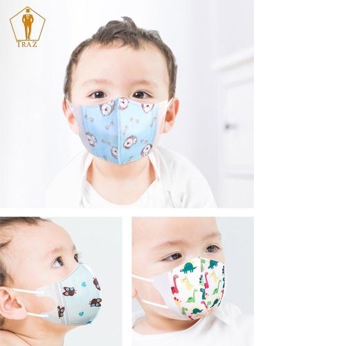 Khẩu trang gấu trẻ em hình gấu cho bé từ 0-3 tuổi UNI MASK bảo vệ hô hấp, chống giọt bắn(1 Cái