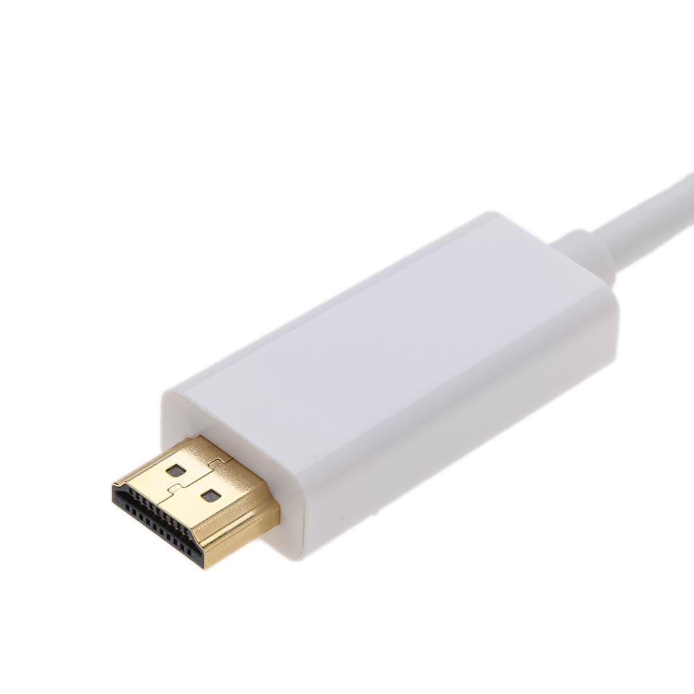 Cáp DisplayPort HD mini độ phân giải cao 1080P.Cáp thay thế cho MacBook / Pro / PC / Notebook 1.8m