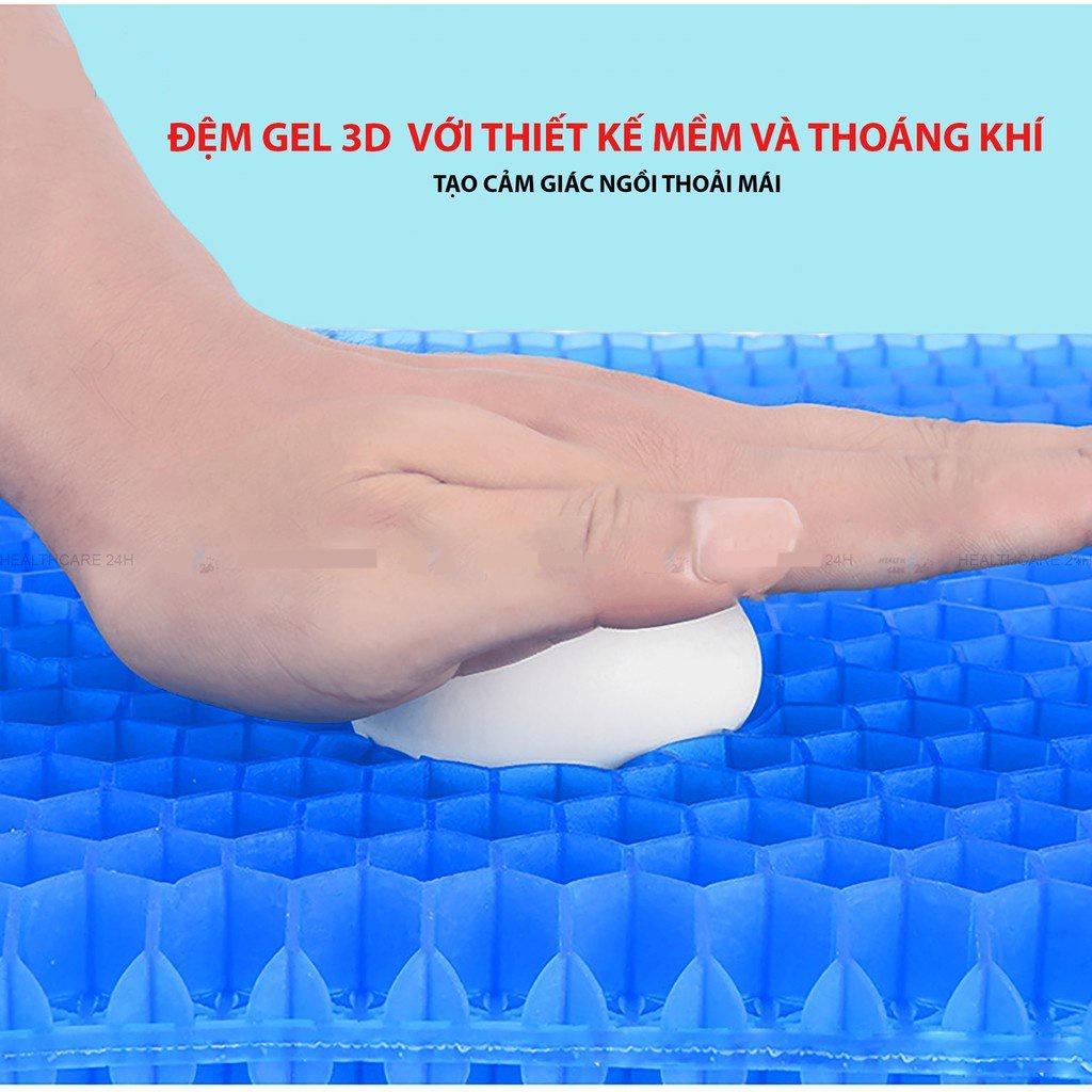 Đệm Ngồi 3D 2 Lớp Thoáng Khí Chống Mỏi