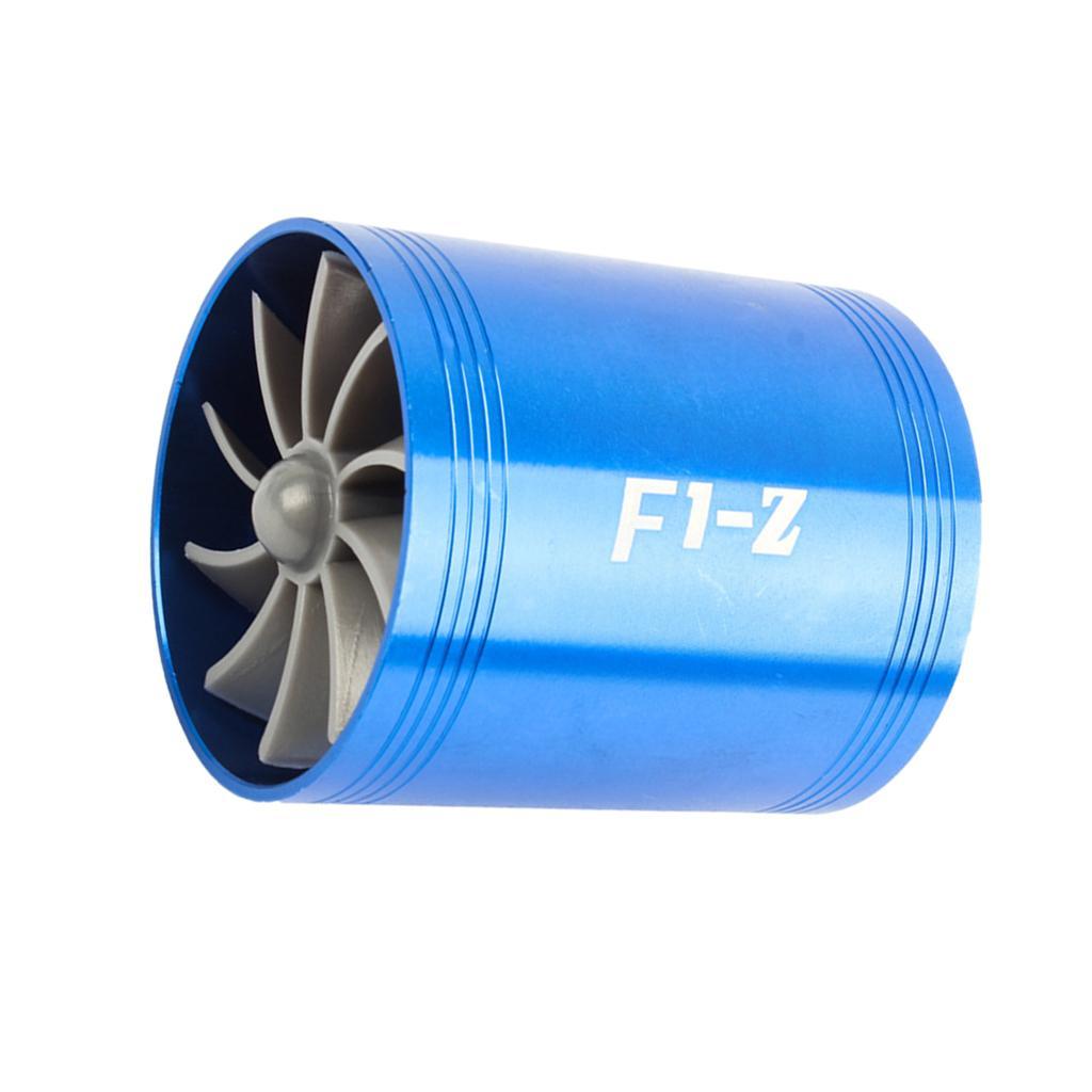 Charger Air  Supercharger Gas Fuel Saver 2.5-2.9inch Blue