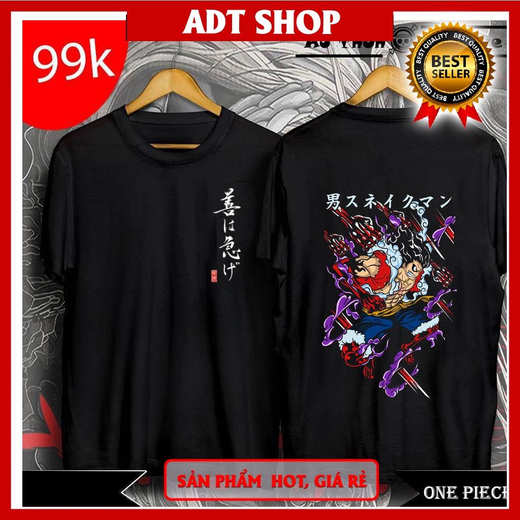 Áo thun One piece Luffy Gear 5 One Piece - Áo phông Đảo Hải Tặc in hình cực chất nhiều mẫu | ADTStore