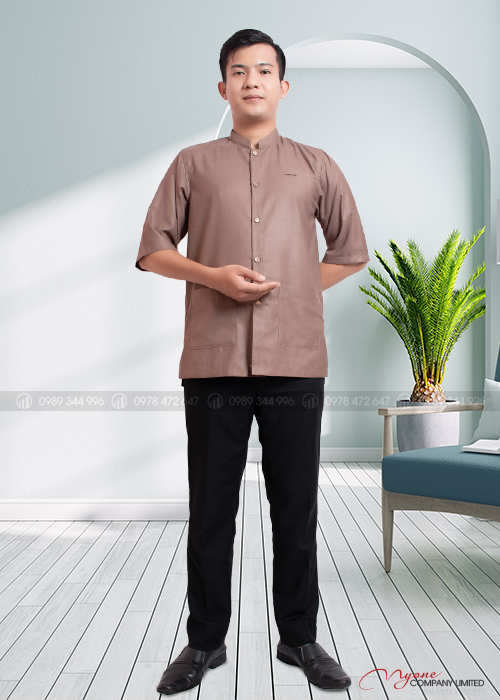 Đồng Phục Áo Phục Vụ Bà Ba Nam