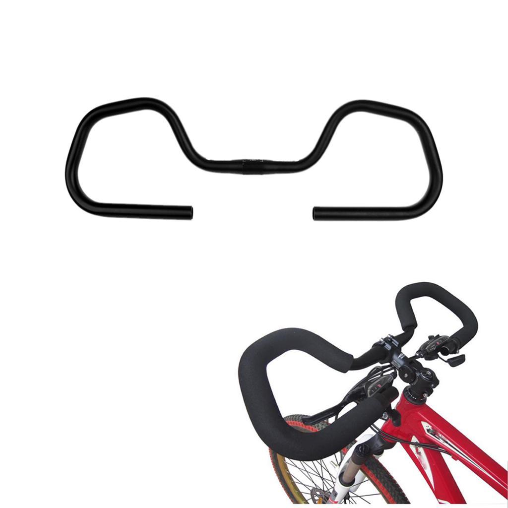 Trekking Cycling Road Mountain Bike Butterfly Bend Handlebar 31.8mm/25.4mm