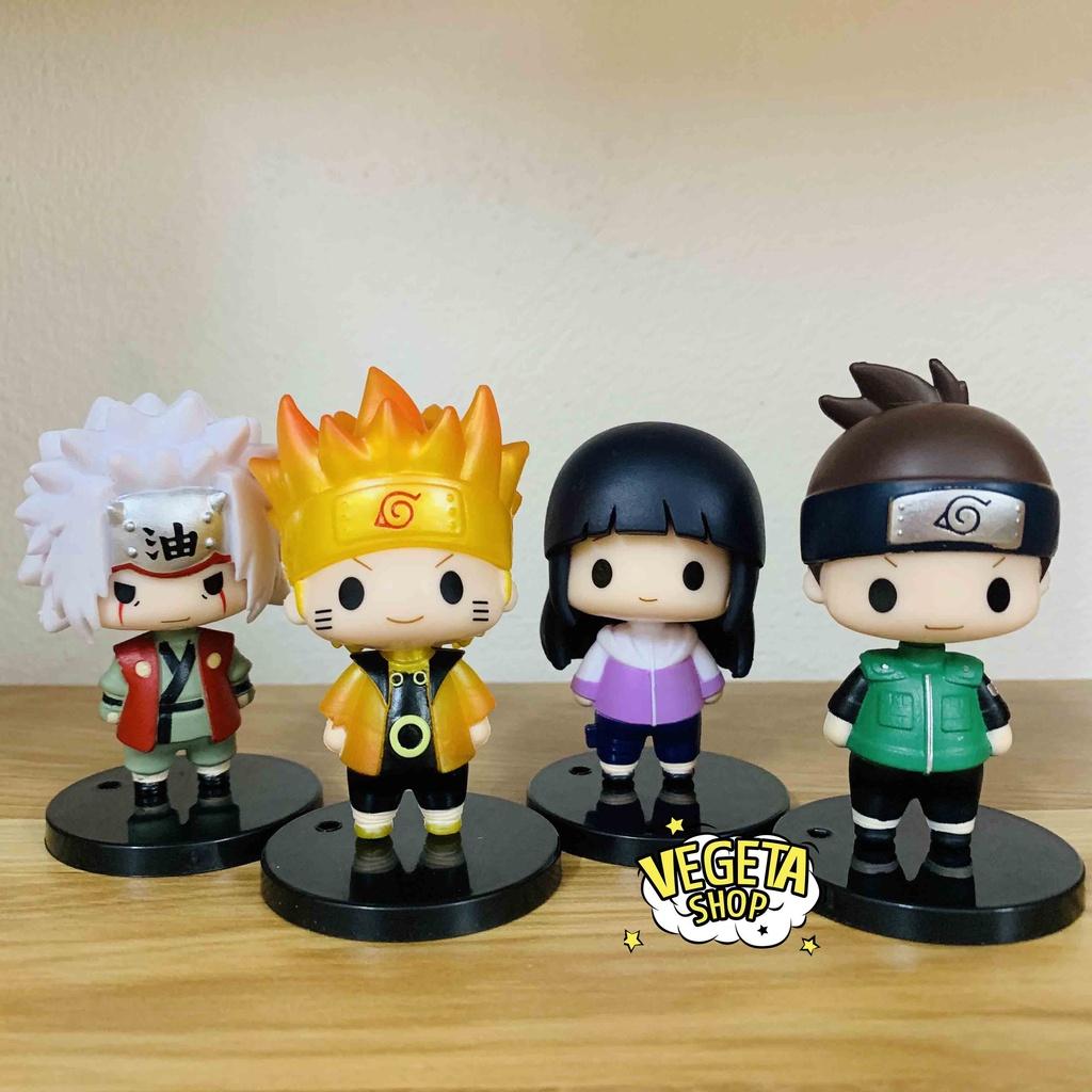Mô hình Naruto - Naruto Lục đạo Minato Sasuke Itachi Gaara Hinata Jiraiya Sasori Shikamaru Kushina Deidara - Cao 7~8cm