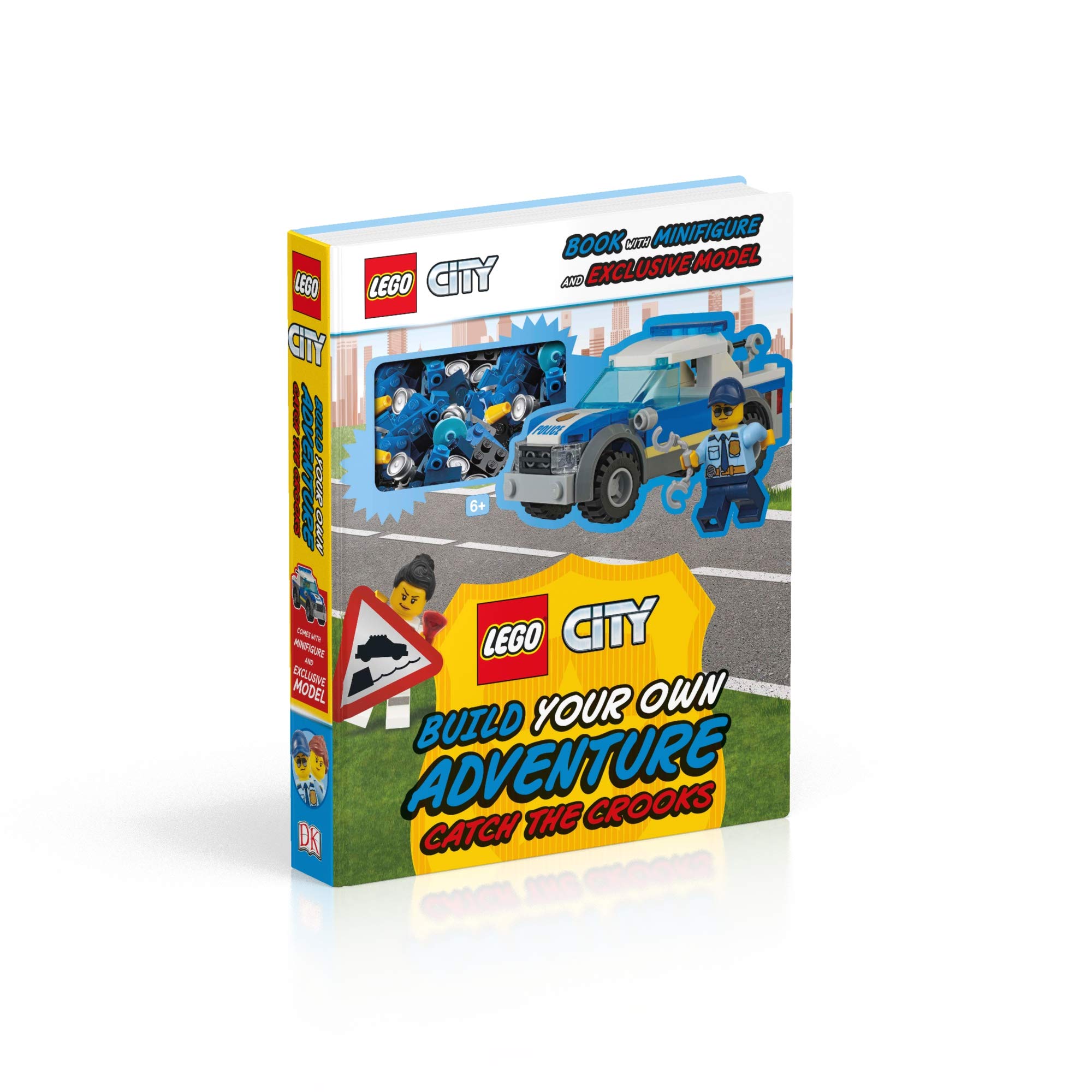 LEGO City Build Your Own Adventure Catch The Crooks: With Minifigure And Exclusive Model