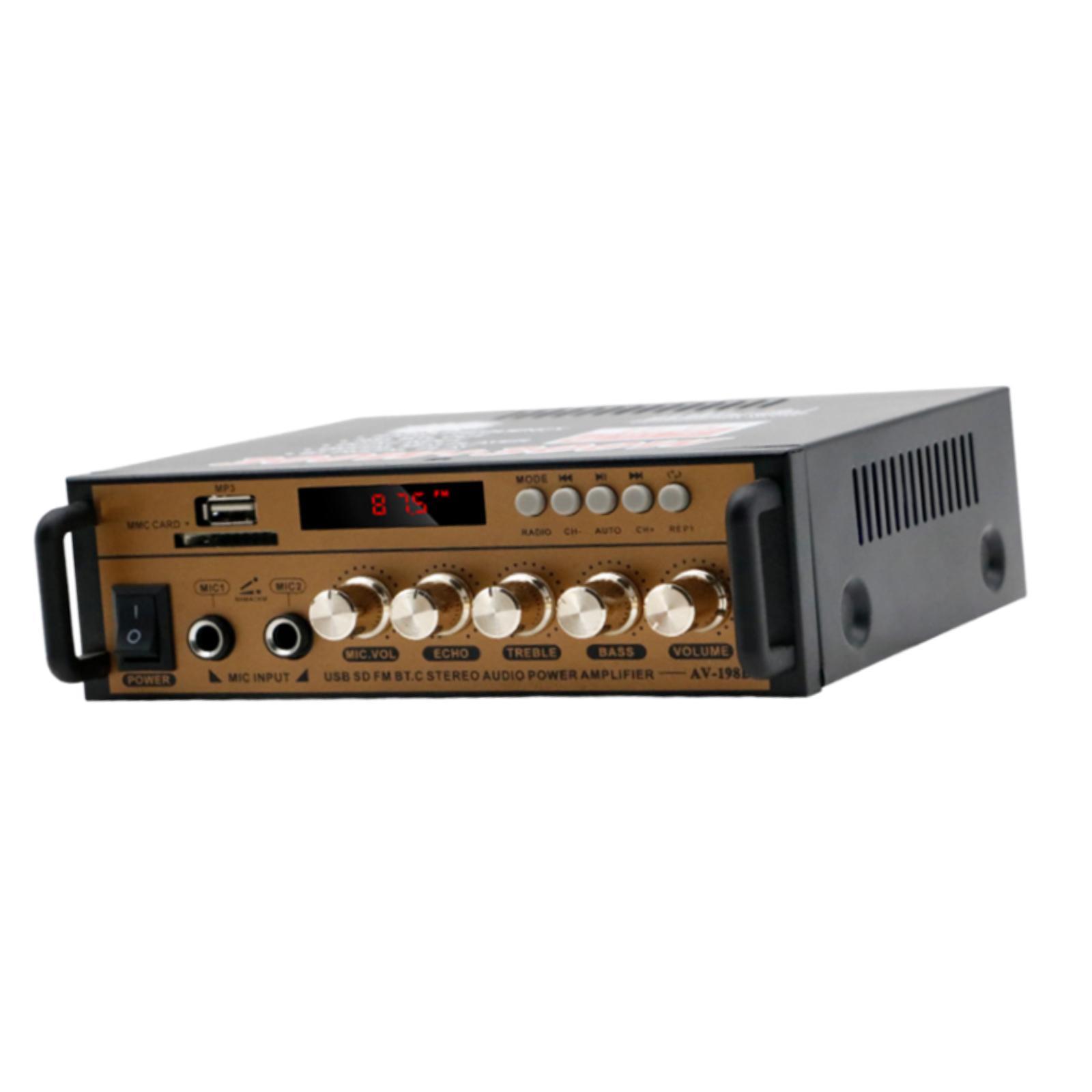 Power Amplifier for Home Stereo Speakers 60W x 2 2.0 Channel HiFi Stereo Amp